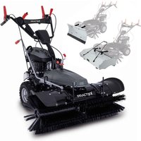 Kehrmaschine PX-KM-100 Practixx - 3in1 | inkl. Auffangbehälter & Schneeschild Kehrmaschine PX-KM-100 Practixx - 3in1 | inkl. Auffangbehälter & Schneeschild