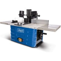 Fräsmaschine HF50 scheppach - 40mm Spindelhöhe | 6, 8 und 12mm Spannzangen | Tischverbreiterung Fräsmaschine HF50 scheppach - 40mm Spindelhöhe | 6, 8 und 12mm Spannzangen | Tischverbreiterung