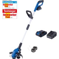 Akku-Rasentrimmer C-LT300-X Scheppach| Schnittbreite 300mm| Fadenlänge 3m| Höhenverstellung 270mm Akku-Rasentrimmer C-LT300-X Scheppach| Schnittbreite 300mm| Fadenlänge 3m| Höhenverstellung 270mm