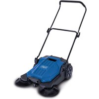 Kehrmaschine S800 Scheppach - 650mm Kehrbreite | 2600m²/h Flächenleistung | 20L Fangkorb | 3 Bürsten Kehrmaschine S800 Scheppach - 650mm Kehrbreite | 2600m²/h Flächenleistung | 20L Fangkorb | 3 Bürsten