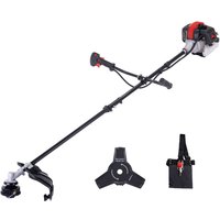 Benzin-Freischneider PBC330 Scheppach - 0,9 kW | 1,21 PS 2-Takt-Benzinmotor | Seilzugstarter | Motorsense & Rasentrimmer Benzin-Freischneider PBC330 Scheppach - 0,9 kW | 1,21 PS 2-Takt-Benzinmotor | Seilzugstarter | Motorsense & Rasentrimmer