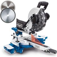 Kappzugsäge HM254 Scheppach - inkl. 2. Sägeblätter | 2000W | 340mm Schnittbreite | 90mm Schnitthöhe Kappzugsäge HM254 Scheppach - inkl. 2. Sägeblätter | 2000W | 340mm Schnittbreite | 90mm Schnitthöhe