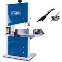 Bandsäge HBS25 scheppach - 350W | 230V | Durchlasshöhe/-breite: 80 mm / 200 mm | Arbeitstisch mit 300x300 mm Bandsäge HBS25 scheppach - 350W | 230V | Durchlasshöhe/-breite: 80 mm / 200 mm | Arbeitstisch mit 300x300 mm