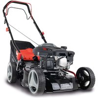 Benzinrasenmäher MS150-42 - inkl. Motoröl | 42 Schnittbreite | Radantrieb | 45L Fangbox Benzinrasenmäher MS150-42 - inkl. Motoröl | 42 Schnittbreite | Radantrieb | 45L Fangbox