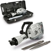 Abbruchhammer PX-AB-55 Practixx - 55 Joule | 1900 BPM | 1700W | inkl. Flach- & Spitzmeissel & Koffer Abbruchhammer PX-AB-55 Practixx - 55 Joule | 1900 BPM | 1700W | inkl. Flach- & Spitzmeissel & Koffer