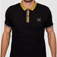 West Ham United Get 30% Discount on West Ham Black and Gold Hammers Polo Shirt
