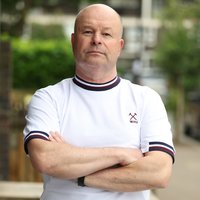 West Ham United Flag Print Tshirt White White