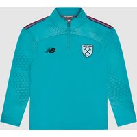 West Ham 26/27 Youth Pre-Match Midlayer Aqua Blue
