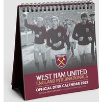 West Ham United FC 2027 Desk easel Calendar