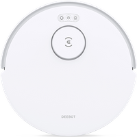 DEEBOT N20 White Robot Vacuum & Mop with Mapping (Anti-Tangle, Voice Control, App)