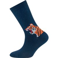 Kindersocken aus Baumwolle mit Streifen - Lavendel - 23-26 - 1 Paar
