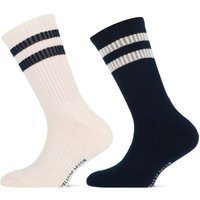 Kinder Sportsocken – 2 Paare - schwarz - 23-26