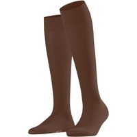 Dames Cotton Touch kniekousen - cappucino - 39-42