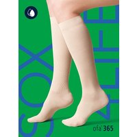 Unisex Stützstrümpfe mit Aloe Vera - Beige - 36-38