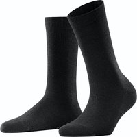 Familien Damensocken – Anthrazit meliert – 35-38