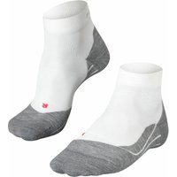 RU4 kurze Damen Laufsocken – Weiß-Mix – 35-36