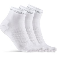 Einzelne Sportsocken – Weiß – 40-42