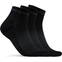 Einzelne Sportsocken – Schwarz – 46-48