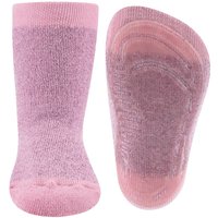 Rutschfeste Kindersocken mit Glitzer – Rose – 29-30