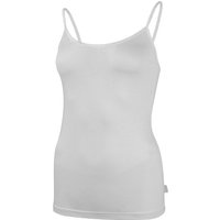 Bamboo Damen Tanktop – Weiß – XL