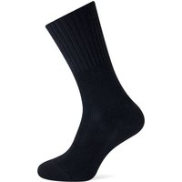 Wollherensocken ohne Gummi – Schwarz – 45-47