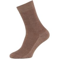 Wollherensocken mit Frotteesohle – Mittelbeige – 45-47