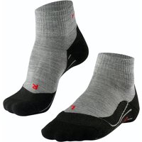TK5 kurze Damen Wandersocken – Hellgrau – 41-42