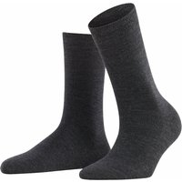 Softmerino Damensocken – Anthrazit Melange – 35-36