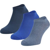 Sneakersocken 3er-Pack – Aqua – 27-30