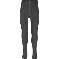 Kinderstrumpfhose aus Baumwolle – Anthrazit meliert – 152-164