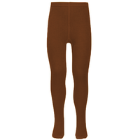 Kinderstrumpfhose aus Baumwolle – Mittelbraun – 56-62
