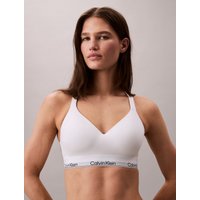 Lift-Bralette aus Baumwolle - Weiß - M