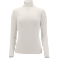 Perfect Line Cashmere - Rollkragenpullover lange Ärmel - M - Elfenbein