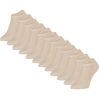 Bamboe sneakersokken - 12 paar – Sand – 35-38