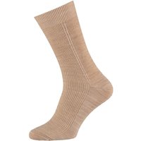 Herensokken van 42% wol – Light beige – 42-45