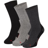 Thermo Werksokken van wol – Grey melange – 39-42