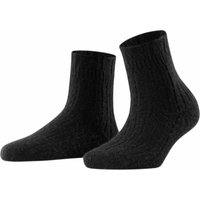 Bedsokken met Rib Dames Sokken – Black – 35-38