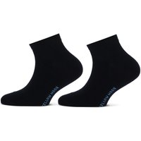 Katoenen kinder sneakersokken – Marine – 27-30