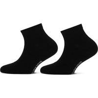 Katoenen kinder sneakersokken – Black – 35-38