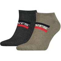 2-pack sneakersokken Levi's – Middle Grey – 35-38