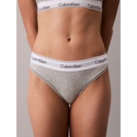 String van katoen en modal - grey heather - L