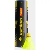 Carlton T800 Shuttlecock - Yellow - Medium - Pack of 6