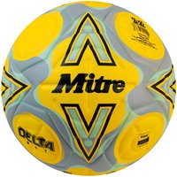 Mitre Delta One - Yellow - Size 4 - Pack of 12 Including Bag