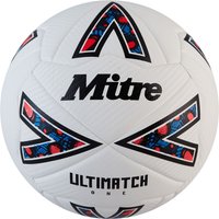Mitre Ultimatch One - Size 5 - White - Pack of 12 Including Bag