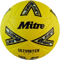 Mitre Ultimatch One - Yellow - Size 3 - Pack of 12 Including Bag