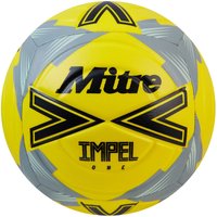 Mitre Impel One - Yellow/Grey - Size 5 - Pack of 12 Including Bag