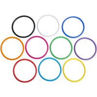Spordas Activity Tossing Rings - Assorted - 10 Pack
