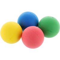 7cm Foam Ball - Pack of 4 Mixed