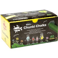 Chunky Chalk - White - Pack of 40
