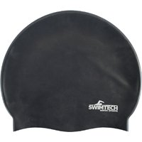 Swimtech Silicone Swim Cap - Black